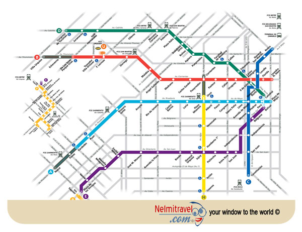 Subte Or Metro In Buenos Aires And How To Use It |Nelmitravel